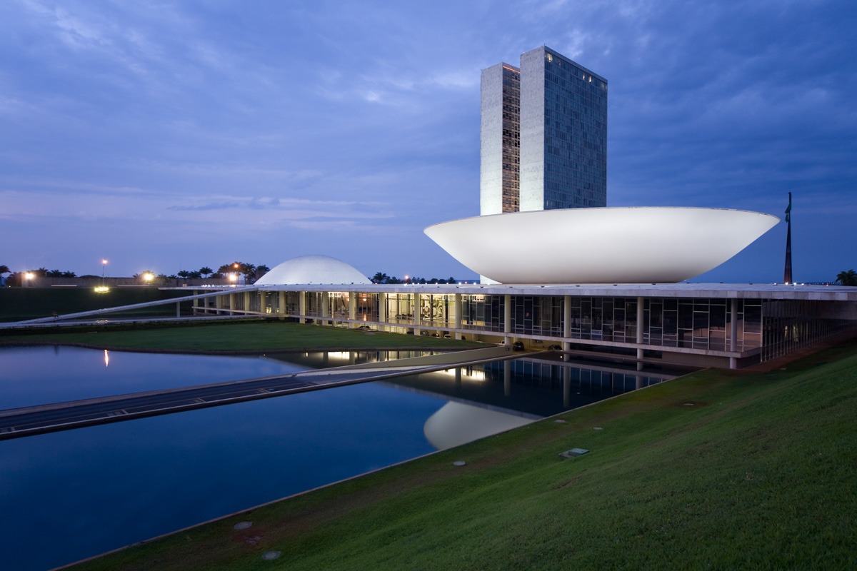 Congreso Nacional / Oscar Niemeyer / Brasilia-Brasil