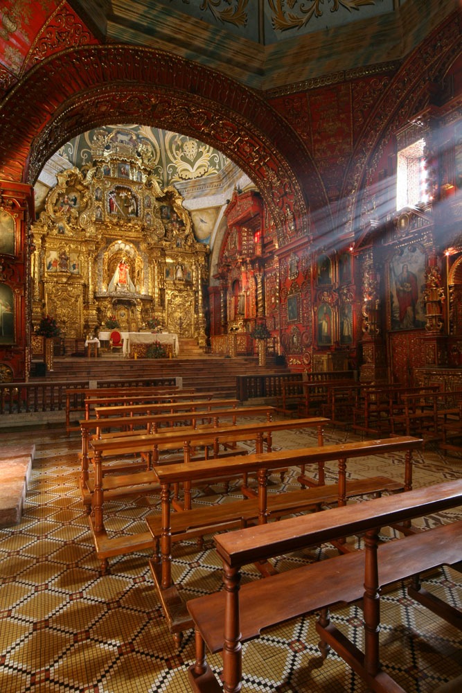 Capilla del Rosario de la Iglesia Santo Domingo de Quito - Ecuador